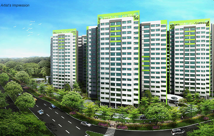 Punggol Emerald, Picture by HDB